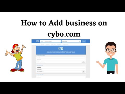 How to Add business on cybo.com