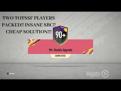 FIFA 20 SBC - 90+ DOUBLE UPGRADE PACK - CHEAP SOLUTION!!