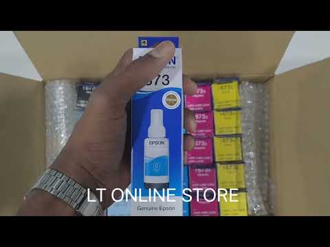 Black 70 ml Ink Bottle T6731 - 673