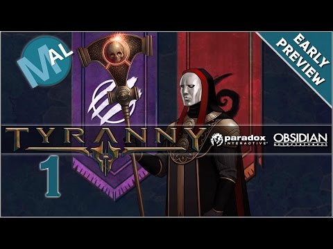 TYRANNY | FATE OF THE FATEBINDER | PART 1 | LET'S PLAY | GAMEPLAY