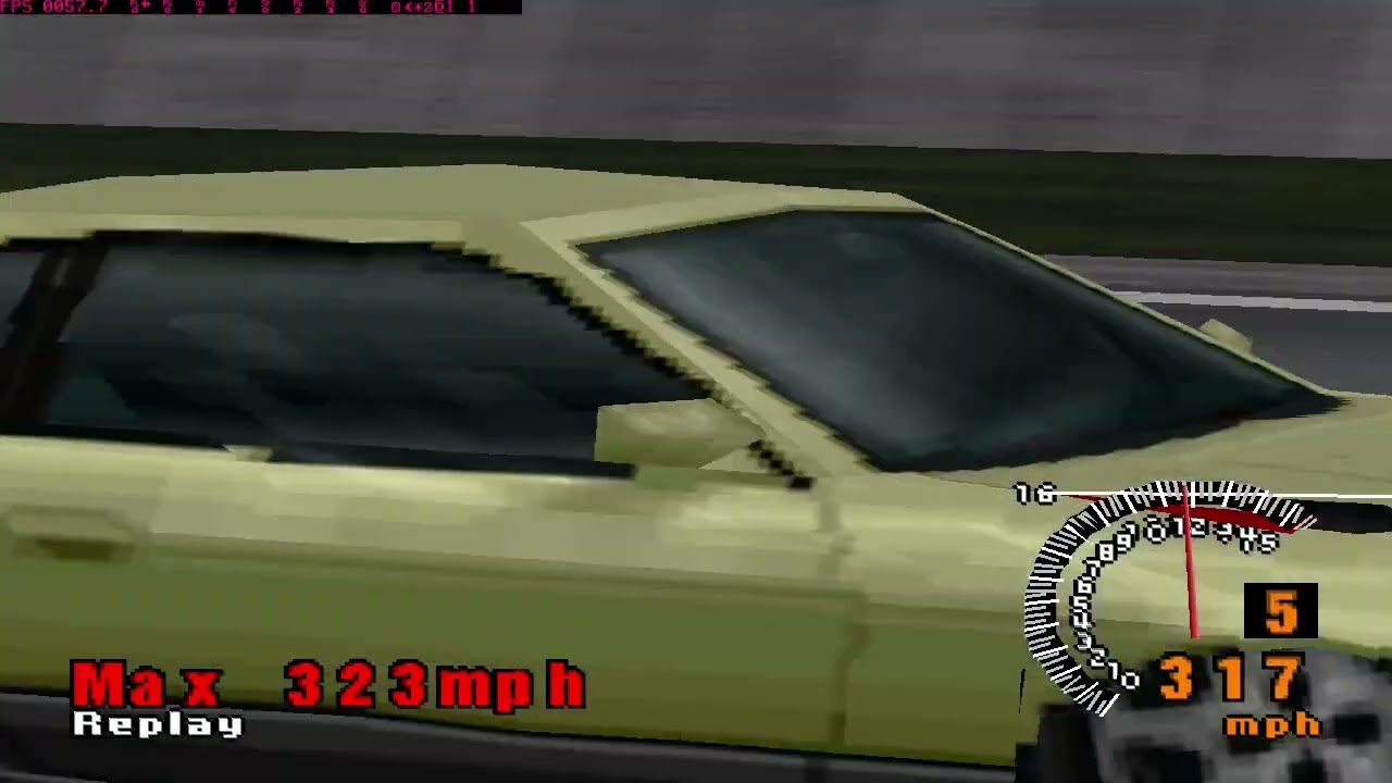 グランツーリスモ１ハックカー 3000psのS13 シルビア