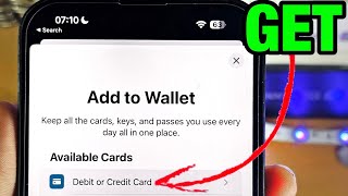 Apple Pay Add Card NOT Showing/Working SOLVED! (100% Success)