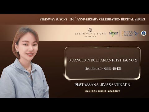 6 Dances in Bulgarian Rhythm, No. 2 by B. Bartók / Pimtassana