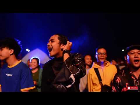 KAPTEN Lagu Sexy AnimaBlack ft  PuPun Kapten at GOR Sihabudin Bangka Belitung