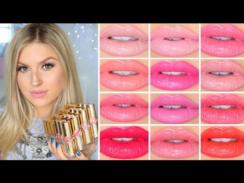 YSL Rouge Volupte Lipstick Collection ♡ Lip Swatches & Review! Video