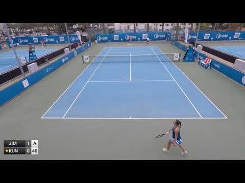 Victoria Jiménez Kasintseva [1] - Leonie Kung [Q] (W25 Loule 2022 R32) (Part 1)