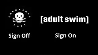 Checkered Past Sign Off Adult Swim Sign On Thursda