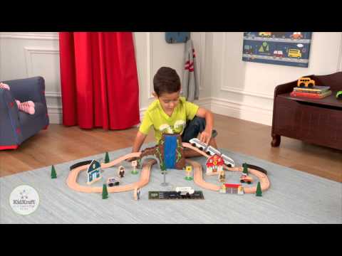 Залізниця KidKraft Euro Express Train Set (17989)