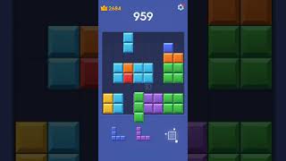 High Block Puzzle Gameplay 🚀 Top Puzzle Strategy #PuzzleGame #BlockPuzzle #shorts