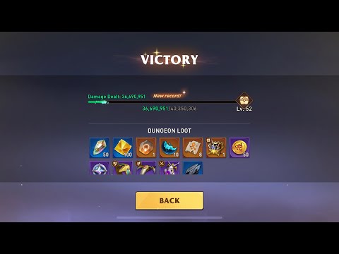 Awaken Chaos Era  Guild Boss over 36 million damage