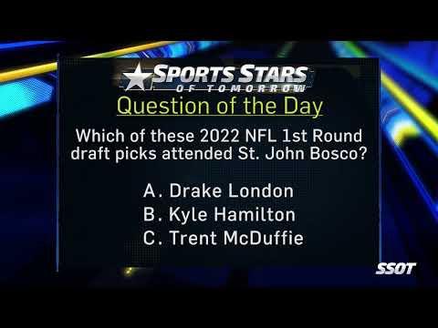 Question of the Day: St. John Bosco in the NFL