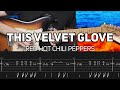 Red Hot Chili Peppers - This Velvet Glove (Guitar lesson with TAB)