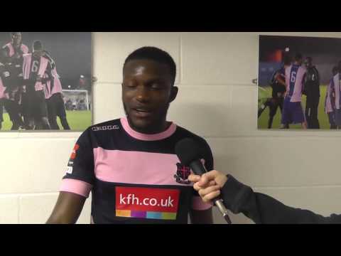 Dulwich Hamlet vs Burgess Hill Town 10/09/16 Alex Teniola Post Match Reaction