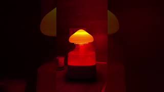 Umidificador Difusor De Aroma De design Nuvem e Chuva 7 Cores Luz Noturna Doméstica