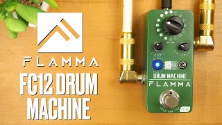 Video thumbnail for Flamma FC12 Drum Machine by Pedal of the Day