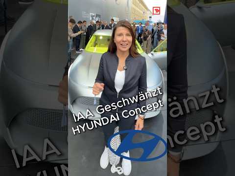 IAA 2025: Hyundai Concept Three sieht völlig abgespaced aus #emobility