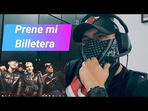 Mexicano Reacciona a PREÑÉ LA BILLETERA - Marcianeke 🇨🇱