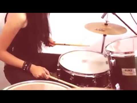 Uptown funk - Drumm cover por Camila Gutierrez