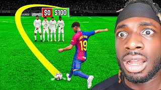 1 Free Kick Goal = Spend $100