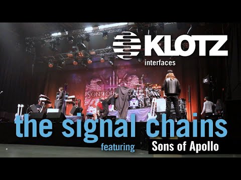 Three Guitaramps and a Leslie – featuring Derek Sherinian (Sons of Apollo) KLOTZ: the signal chains