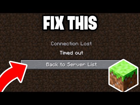 How To Fix Minecraft Connection Timed Out Error 2025! - Tutorial