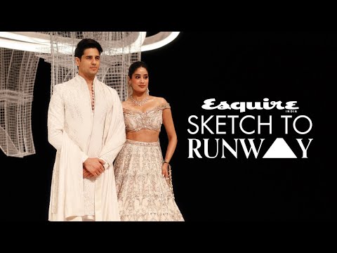 Inside Gaurav Gupta’s First Bridal Couture Show |  Sidharth Malhotra | Janhvi Kapoor | Esquire India