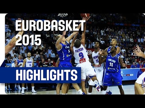 France v Finland - Group A - Game Highlights - EuroBasket 2015