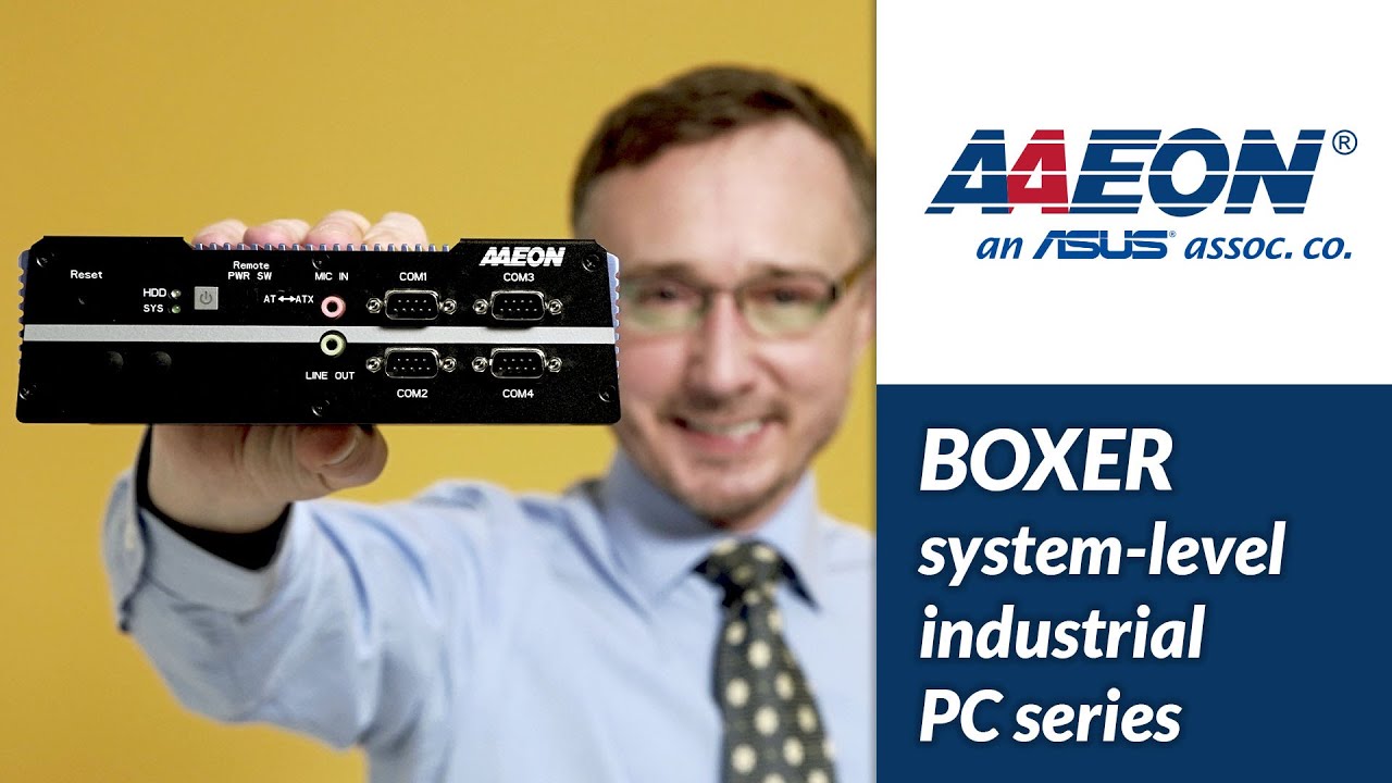 AAEON - BOXER system-level industrial PC series