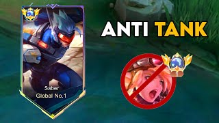 Download lagu THIS SABER BUILD IS ILLEGAL… I DELETE TANK HEROES 😨 mp3