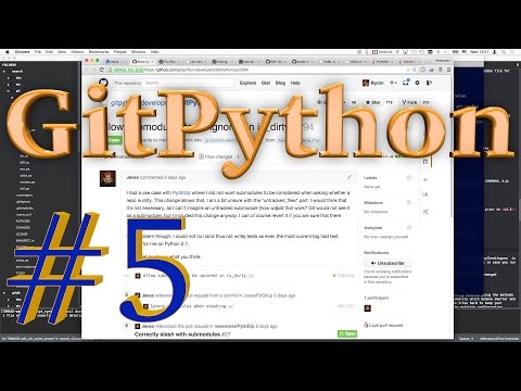 GitPython #5 [merge PR 294 - improve submodule handling of is_dirty method]