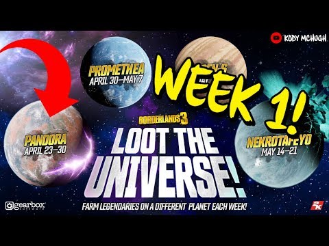 Borderlands 3 Loot the Universe Full Locations Guide! Easy Mayhem 10 Legendary Weapons