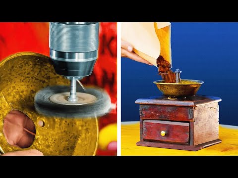 I RESTORED 100-YEAR-OLD COFFEE GRINDER || Renovation projects by 5-minute REPAIR