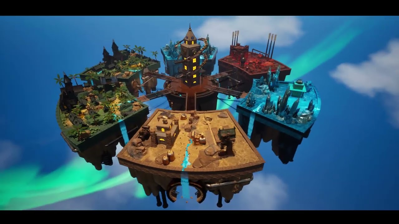 Chronos Terminus Game Environment UE FBX 3D Model