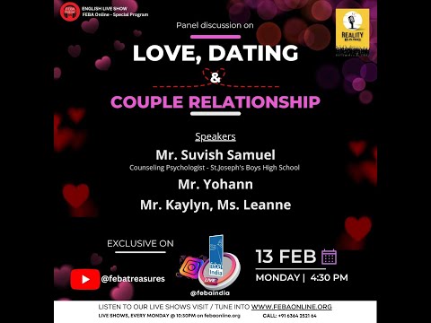 Love, Dating and Couple Relationship | Special Valentines Day Show |13th February 2023 | FEBA India