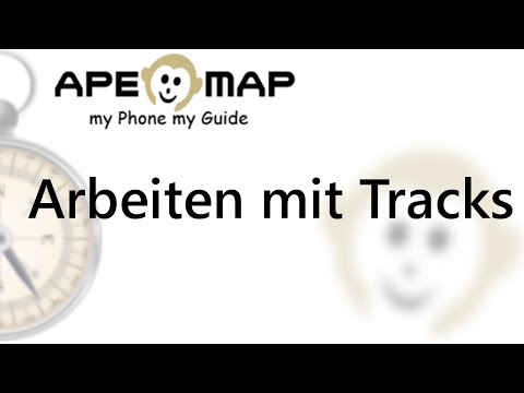 Ape@Map Arbeiten mit Tracks
