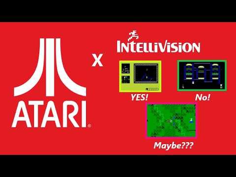 All The Intellivision Games Atari Owns: Cloudy Mountain? Night Stalker?