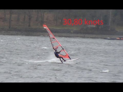 Windsurfing Podcast 23 - 30 knots and 3 degrees (Severne Reflex Slalom, 30,80 knots speed)