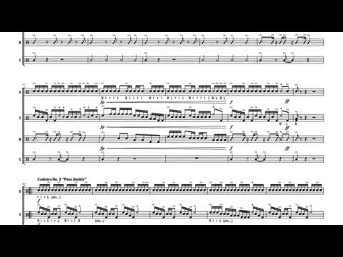 Spanish Parade Sequence Percussion, arr. by Jeffrey Fermstad