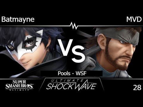 USW 28 - NF | Batmayne (Joker) vs WBG | MVD (Snake) Pools - WSF - SSBU