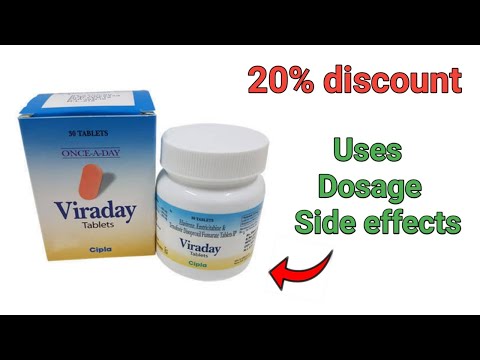 Viraday 200mg Tablets, Cipla Pharmaceutical Ltd, Packaging Type: Box