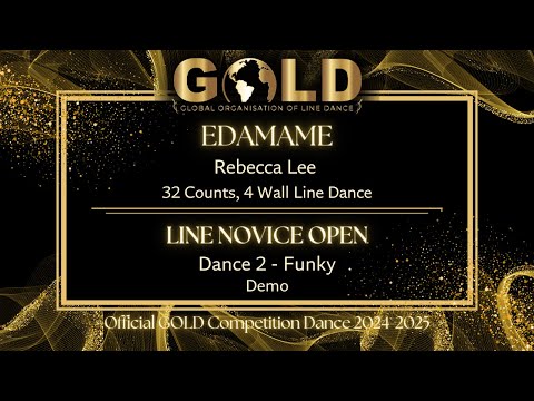 GOLD 2024 Line Novice Open - Dance 2: Funky "Edamame" - Demo with music
