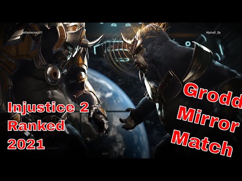 INJUSTICE Still Alive in 2021: Grodd Mirror Match RANKED #IJ2 #INJUSTICE2 #INJUSTICE3 #GORILLAGRODD