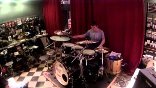 German Heffner - Clinica de bateria en Zona Soul Drum Shop 2014