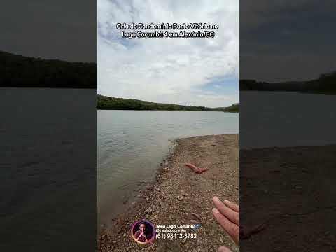 Orla do Condomínio Porto Vitória no Lago Corumbá 4 em Alexânia/GO
