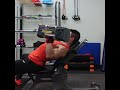 上部からの胸づくり! 90ポンド