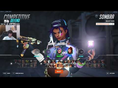 18300 Dmg 42 Elims! Sugarfree Insane Sombra Season 7 Top 500 Gameplay Overwatch 2
