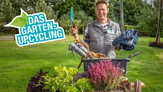 Garten Upcycling Ideen: DIY nachhaltig den Garten verschönern