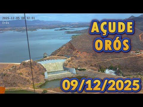 AÇUDE ORÓS DADOS ATUALIZADOS HOJE 09/12/2025 - ORÓS CEARÁ