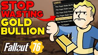 The BEST And WORST Things To Buy With GOLD BULLION In Fallout 76
