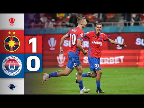FCSB - Oțelul 1-0. Florin Tănase scored the winning goal from the penalty spot
